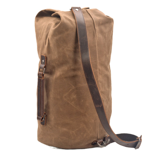 Sports cylinder leisure messenger bag