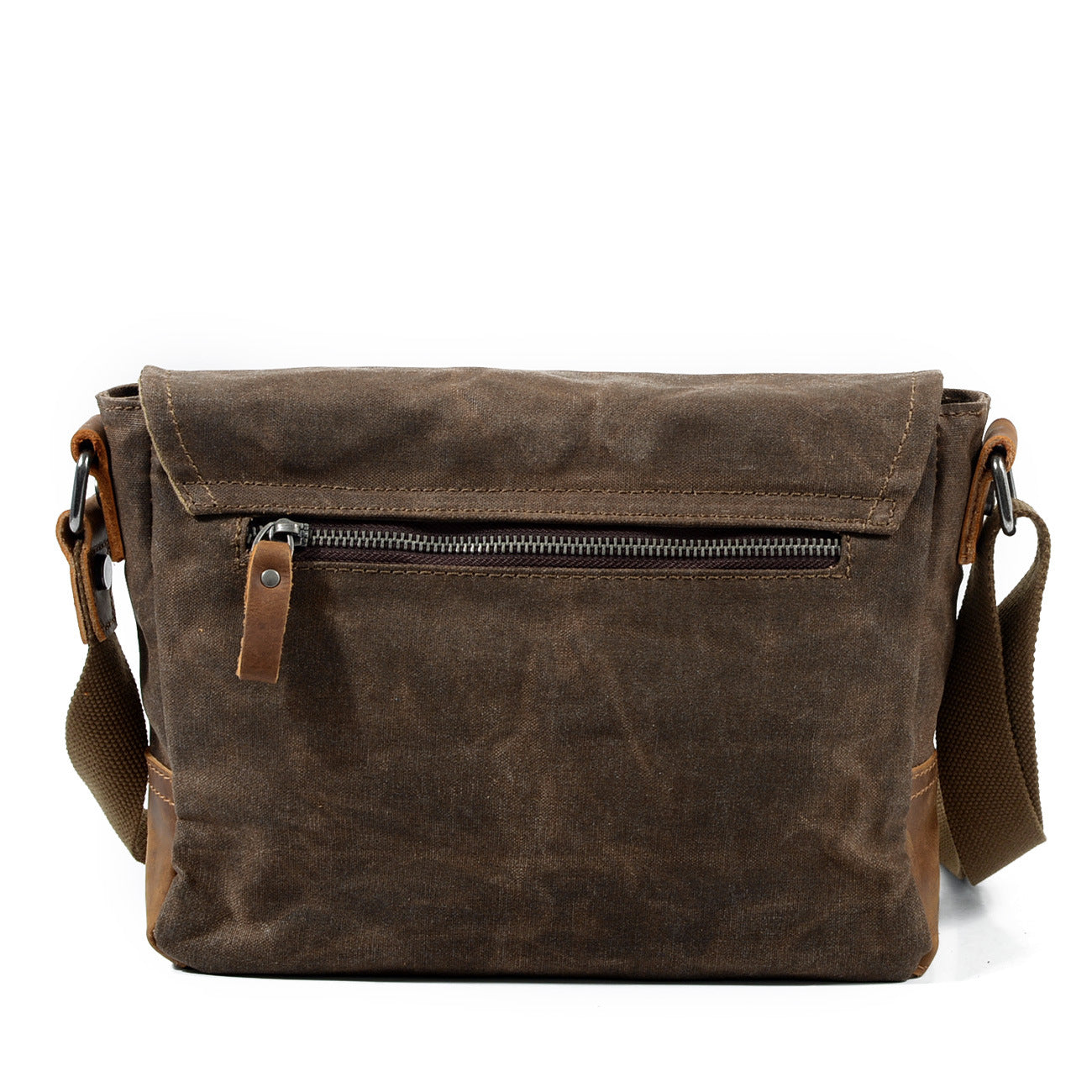 Retro casual canvas messenger bag